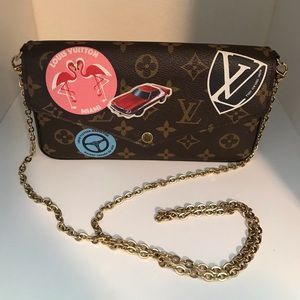 Louis Vuitton world tour Felicie crossbody